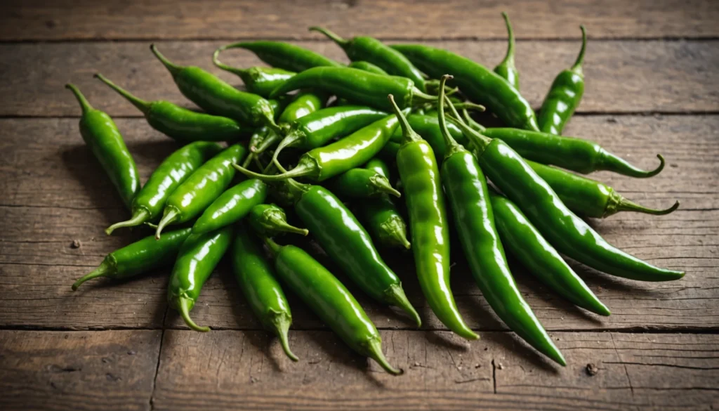 petit piments verts